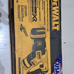 Dewalt 20v XR Sawzall New Tool Only 