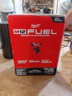 Milwaukee M12 fuel Impact Drill