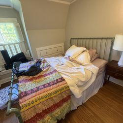 metal full bed frame