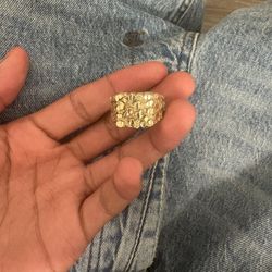 10k Nugget Ring