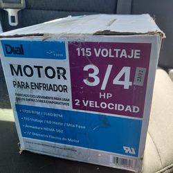 Evaporative cooler motor