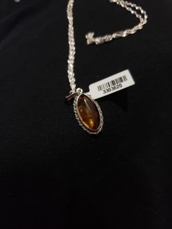 Silver necklace