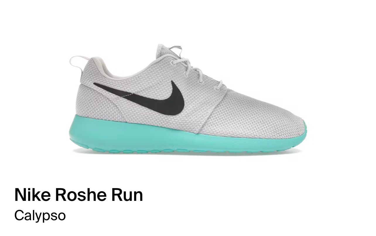 MEN SIZE 7.5-11 NIKE ROSHE ONE 511881 013