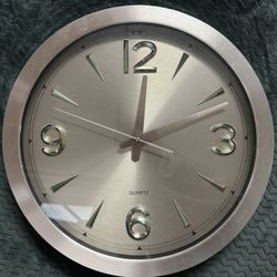 Clock-Golden Pink