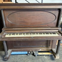 Antique 1902 Strich And Zeidler Piano