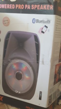 Powered speaker