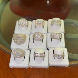 CZ SILVER RINGS💎
