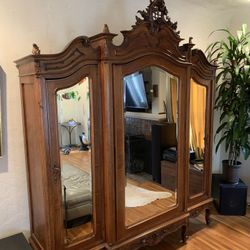 18th century Armoire, dresser, bedside tables and bedframe