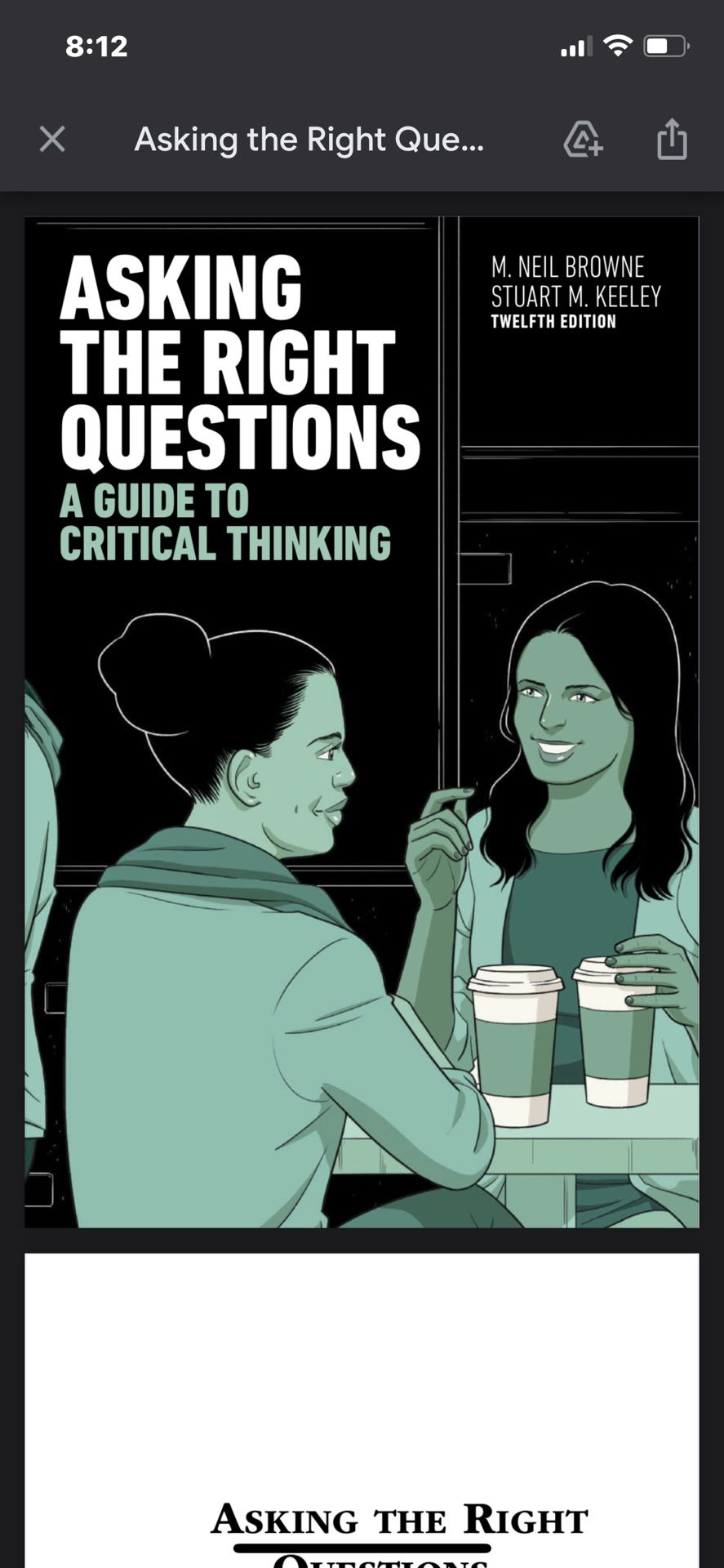 Asking The Right Questions 12th Edition Pdf Version