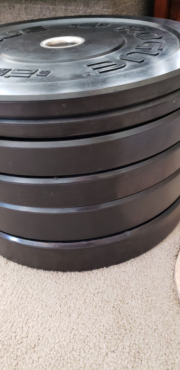 Rogue Olympic Bumper Plates / Weights FIRM PRICE for Sale in Mesa, AZ - OfferUp