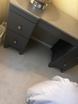 Nice Vintage Tv Stand An Dresser Grey