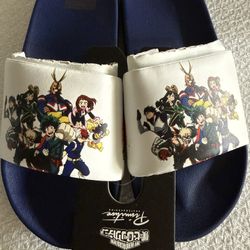 Primitive My Hero Academia Slides Size 7 Mens/8.5 Women