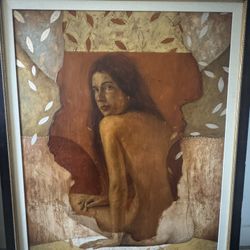 Large Oil Piece Hernan Sosa 