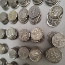 Lot Of 200 SILVER ROOSEVELT DIMES 