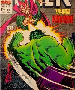 Incredible hulk silver bronze age comic book