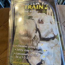Walk N Train Head Halter For Medium Dogs Black Nib 