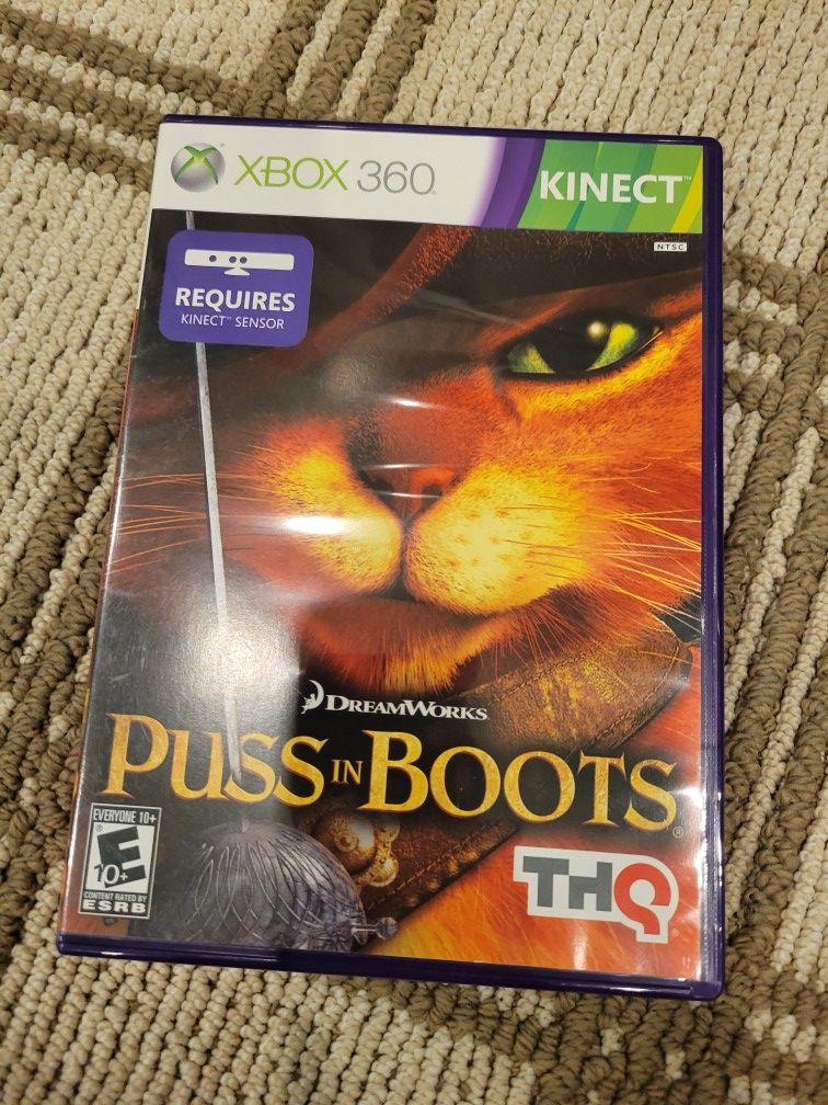 Puss in Boots - Requires XBOX 360 with Kinect Sensor 