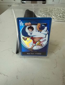 2026 Sealed Dodgers x One Piece Night Monkey D. Luffy Your Turn