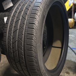 265/40R21 Continental SportContact  Exellent Treadlife Remainining Save Money Mobile Installation Available  Store Installation Available 