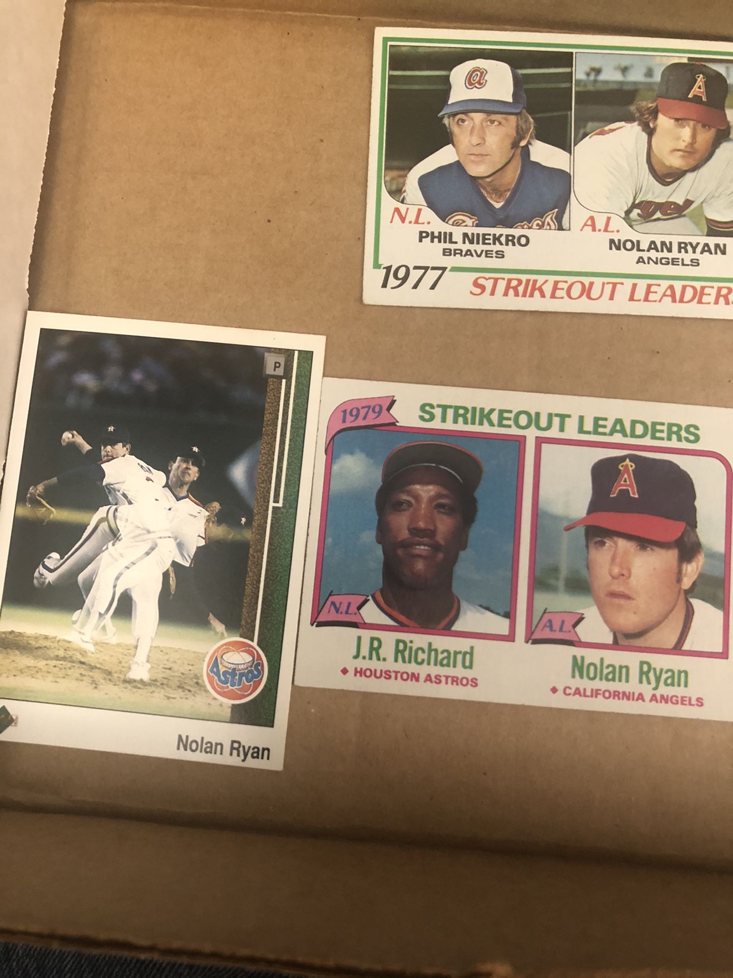 Nolan Ryan baseball cards