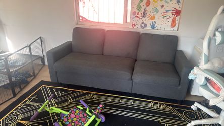 Couch dark grey