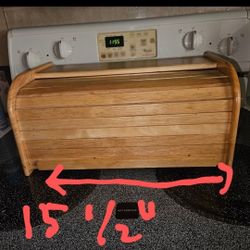 Bread Box (wooden)