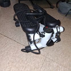 Stepper With Resistant Bands