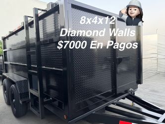 Brand New Hydraulic Dump Trailer with Diamond Walls 💠 