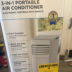 Portable 3 In 1 Air Conditioner 