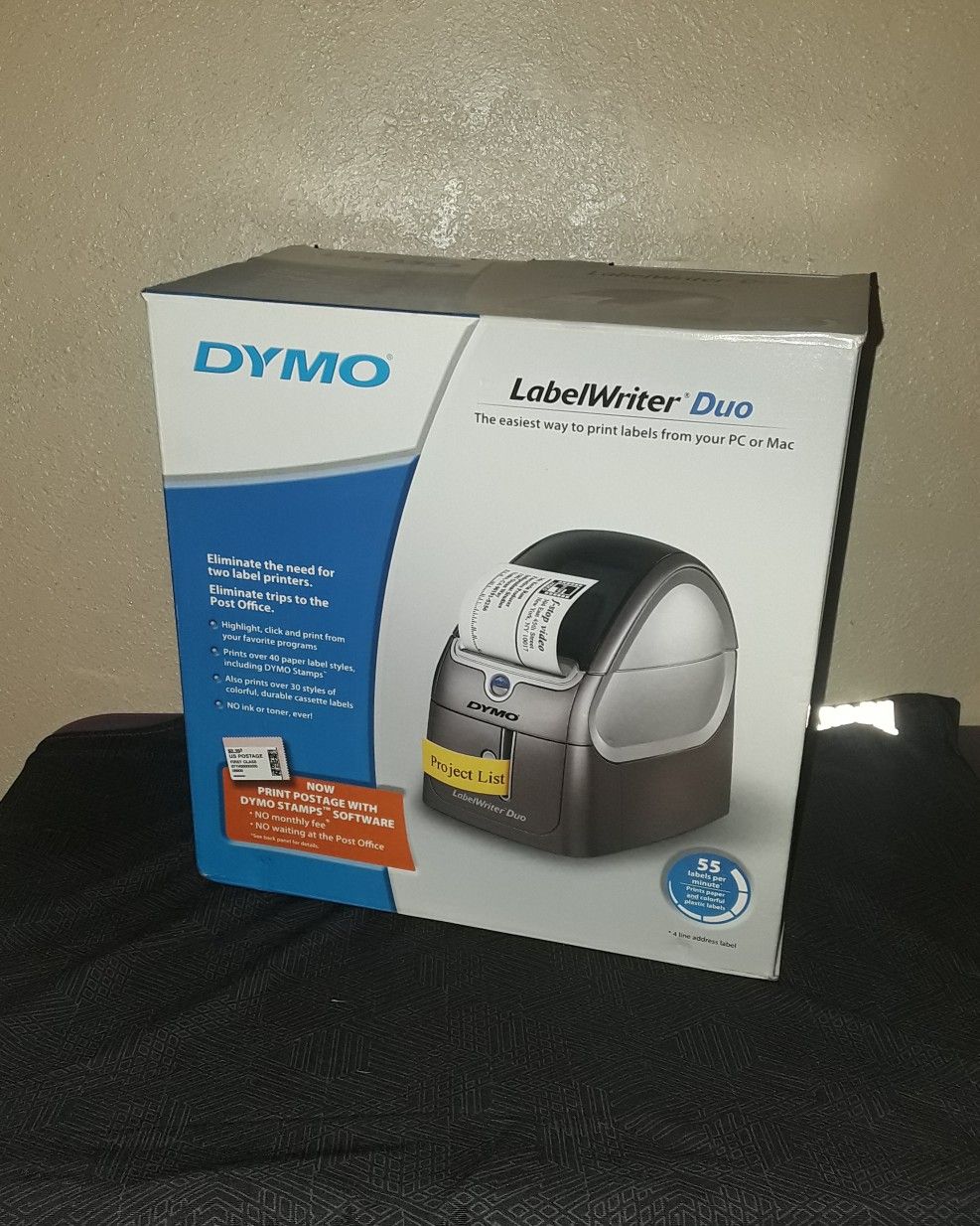 Dymo LabelWriter Duo Model 93105 Opened Box