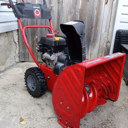 Troy-Bilt 24" Inch 2-Stage Gas Self Propelled Snowblower With Electric Start