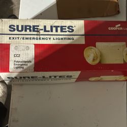 Industrial Exit & Emergency Lights 