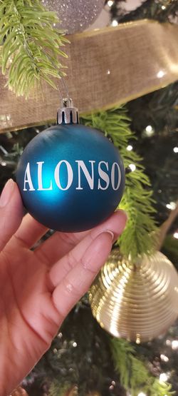 Personalized Christmas Ornaments