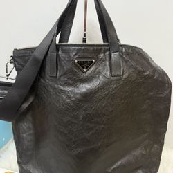Prada Carry All Weekender Bag