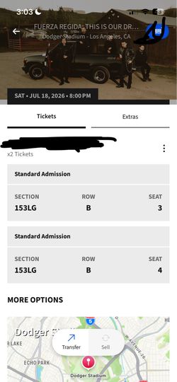 fuerza regida TICKETS LA DODGER STADIUM