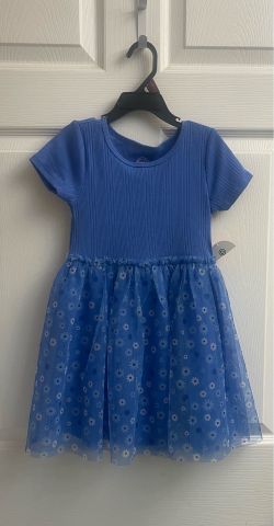 Brand new Girls blue tutu dress size  XS Kids
