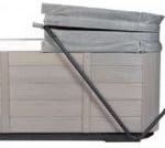 Cover Valet Cover Rock-It Hot Tub Cover Lift, Gray, Rectangular, 96 Inches