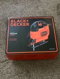 4.5 AMP Jigsaw (Black+ Decker)