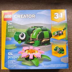 LEGO Creator 3-in-1 Turtle w/ Water Lily