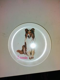 Lassie Collectable Plate