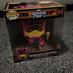 Funko Pop Marvel Large Galactus with silver surfer