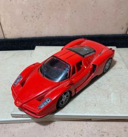 Enzo red Ferrari