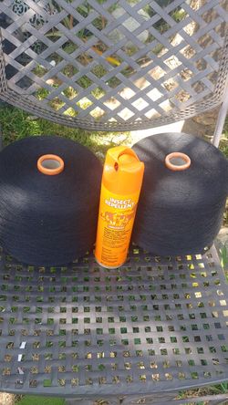 2 rolls kammgarn MIT polyamid 80%WV20%PA extra extra large rolls $25 each or 2 for 45 big big rolls good for sewing machines