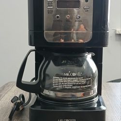Mr. Coffee.  JWX3. Five Cup Programmable Coffee Maker w/ Carafe. 