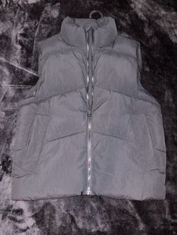 Zara Black Puffer Vest Size Small