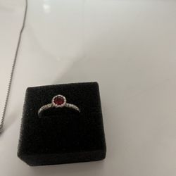 James Avery Ruby Ring