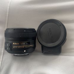 Nikon AF-S 50mm Lens And Nikon Z Mount