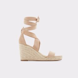 ALDO Bone Colored Wedges Size 8 New In Box