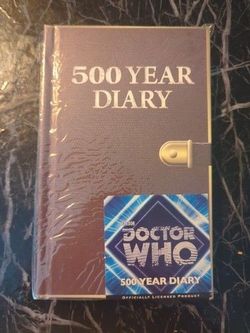 Doctor Who 500 Year Diary Journal Hard Cover New