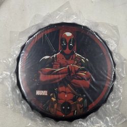 Marvel Comics Superhero Villain Deadpool Bottle Cap Metal Sign 